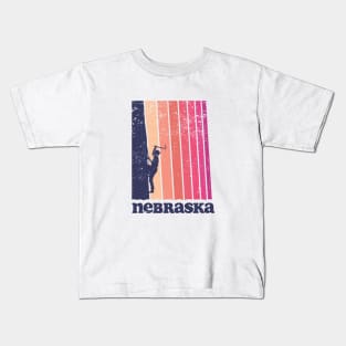 Climb Nebraska! Kids T-Shirt